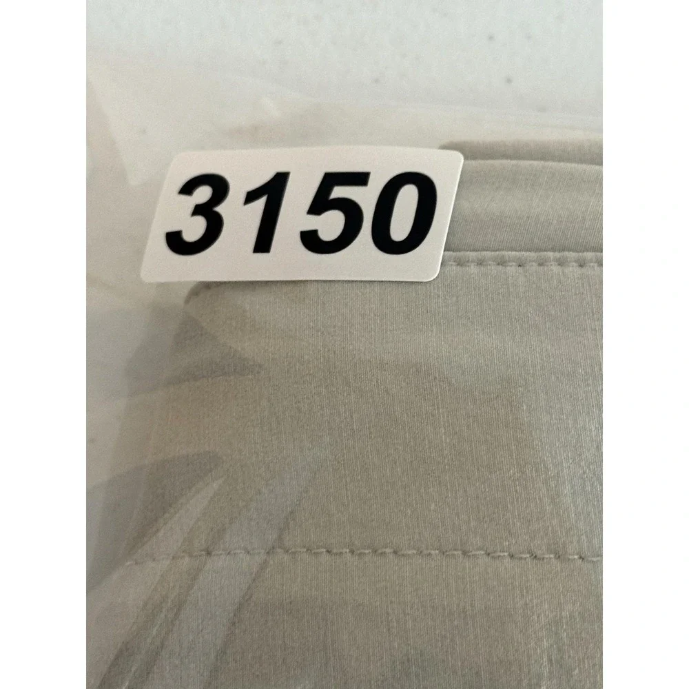 Faherty All Day Shorts Mens 38 Beige Microfiber Chino 9 Inseam Quick Dry